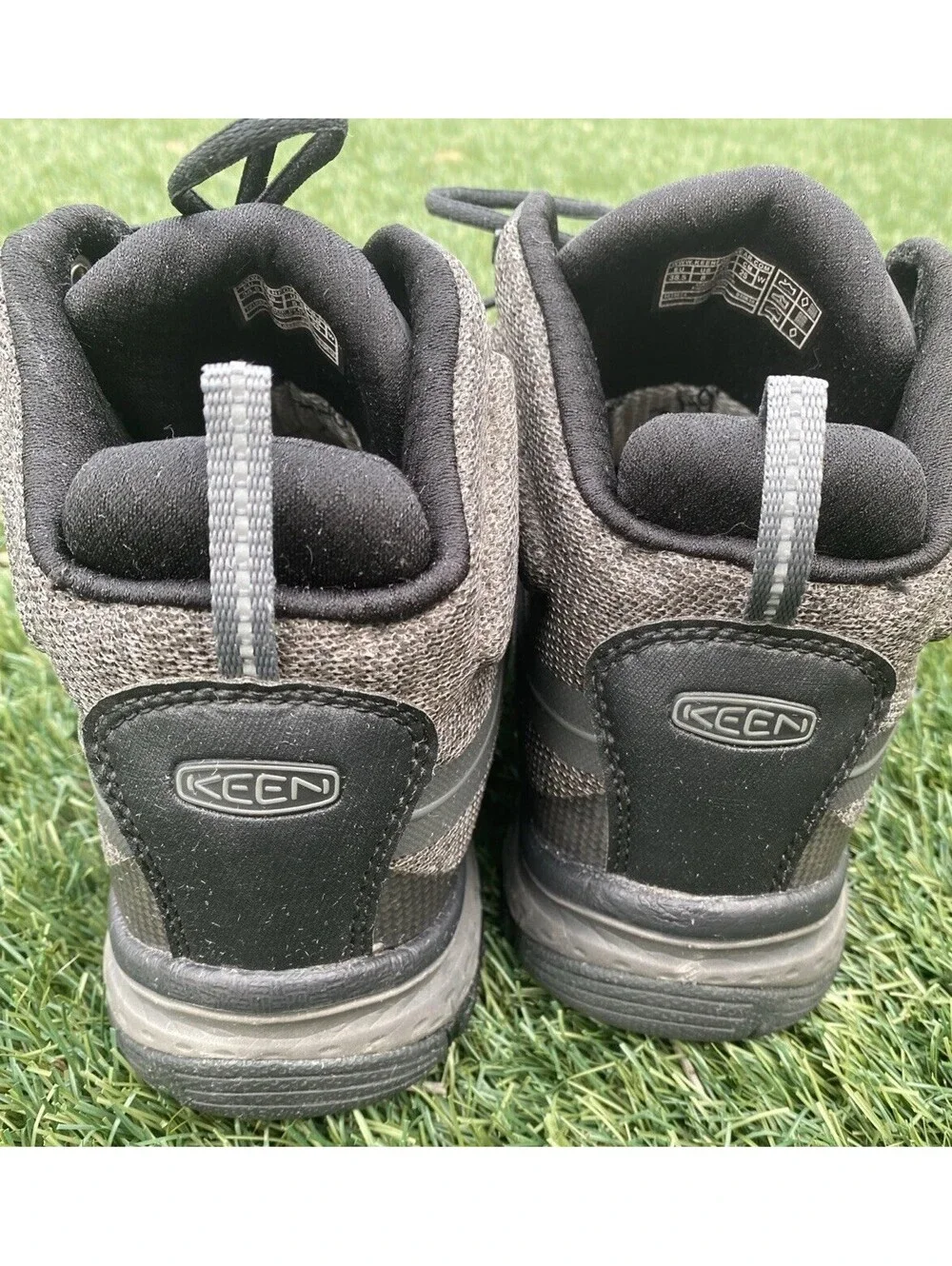 Keen Women's Terradora Mid, Gray Waterproof Hiking Boot 8 W